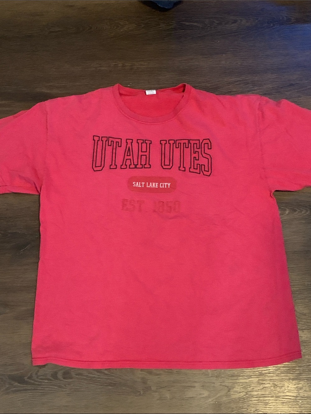 & Other Stories Red Utah Utes Short Sleeve Tee